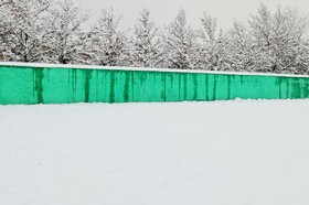 بارش شدید برف - مشهد