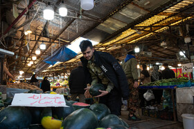 بازار شب یلدا ــ رشت