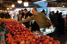 بازار شب یلدا ــ رشت