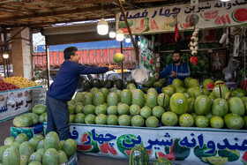 بازار شب یلدا ــ رشت