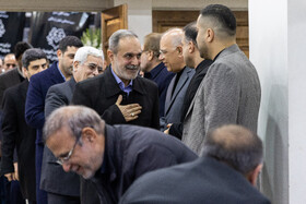 سید محمد بطحایی در مراسم ختم سید محمود فیض اردکانی