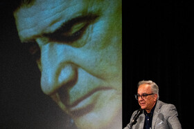 سخنرانی سعید فرجپوری، نوازنده و آهنگ ساز در مراسم رونمایی از آلبوم منتشر نشده ی محمدرضا شجریان