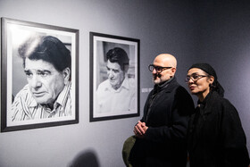 رویا نونهالی، بازیگر در مراسم رونمایی از آلبوم منتشر نشده ی محمدرضا شجریان