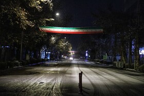 بارش برف - بجنورد
