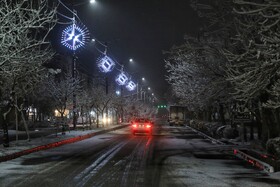 بارش برف - بجنورد
