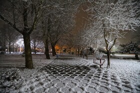 بارش برف - بجنورد
