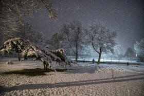 بارش برف - بجنورد
