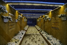 بارش برف - بجنورد
