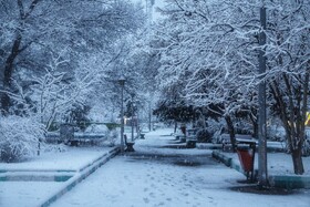 بارش برف - بجنورد
