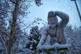 بارش برف - بجنورد
