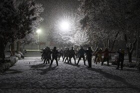 بارش برف - بجنورد
