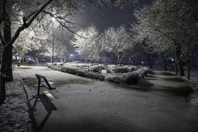 بارش برف - بجنورد

