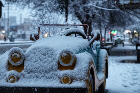 بارش برف - بجنورد
