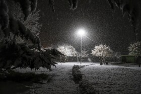 بارش برف - بجنورد
