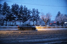 بارش برف - بجنورد
