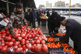 بازار شب یلدا - مشهد