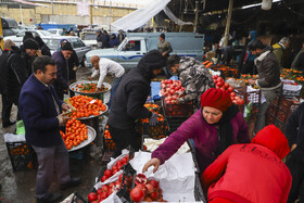 بازار شب یلدا - مشهد