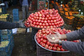 بازار شب یلدا - مشهد