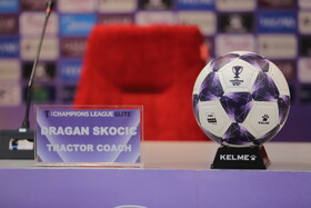 نشست خبری و تمرین تیم تراکتور پیش از بازی با الدحیل قطر