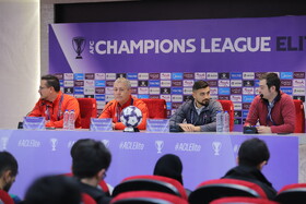 نشست خبری و تمرین تیم تراکتور پیش از بازی با الدحیل قطر