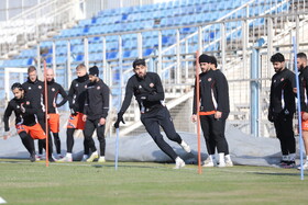 نشست خبری و تمرین تیم تراکتور پیش از بازی با الدحیل قطر