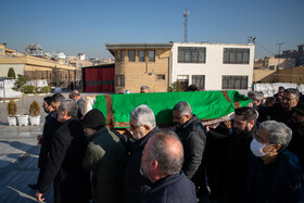 مراسم تشییع و تدفین اشرف بروجردی