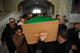 مراسم تشییع و تدفین اشرف بروجردی