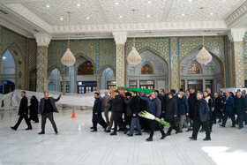 مراسم تشییع و تدفین اشرف بروجردی