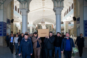 مراسم تشییع و تدفین اشرف بروجردی