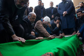 مراسم تشییع و تدفین اشرف بروجردی