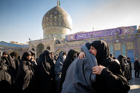 مراسم تشییع و تدفین اشرف بروجردی