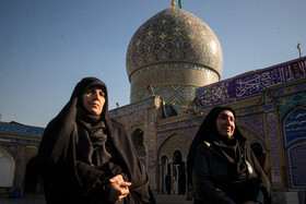 شهیندخت مولاوردی در مراسم تشییع و تدفین اشرف بروجردی