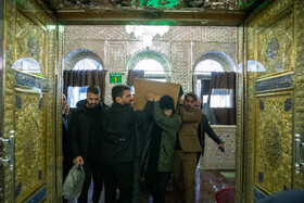 مراسم تشییع و تدفین اشرف بروجردی