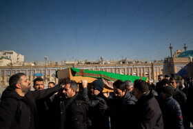 مراسم تشییع و تدفین اشرف بروجردی