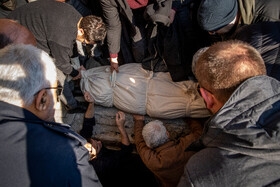 مراسم تشییع و تدفین اشرف بروجردی