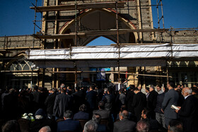 مراسم تشییع و تدفین اشرف بروجردی