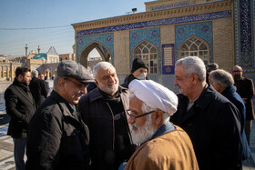 مراسم تشییع و تدفین اشرف بروجردی