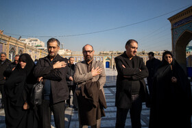 مراسم تشییع و تدفین اشرف بروجردی