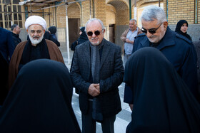 مراسم تشییع و تدفین اشرف بروجردی