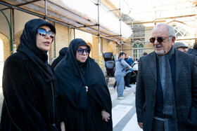 مراسم تشییع و تدفین اشرف بروجردی