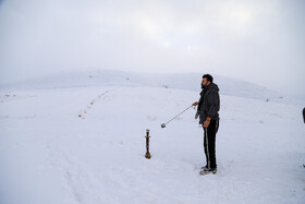 برف و شادمانی مردم بجنورد