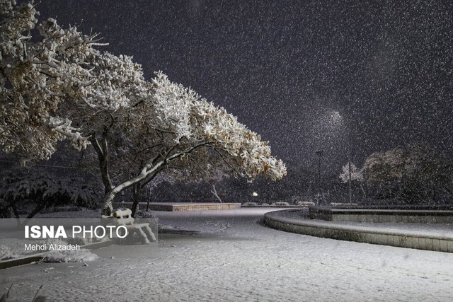 بارش برف - بجنورد