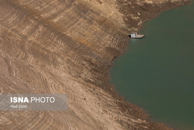 ذخیره سد کرج به کمتر از ۴ درصد رسیده است