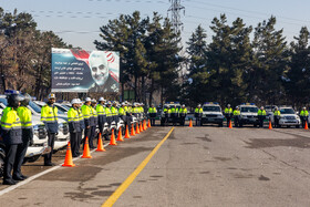 رزمایش طرح زمستانه پلیس - مشهد