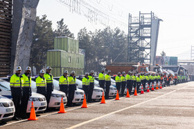 رزمایش طرح زمستانه پلیس - مشهد