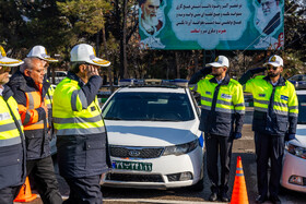 رزمایش طرح زمستانه پلیس - مشهد