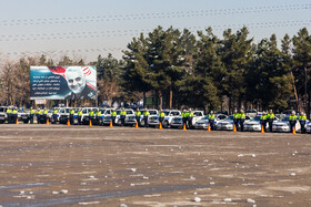 رزمایش طرح زمستانه پلیس - مشهد