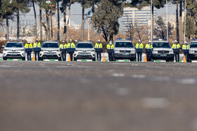 رزمایش طرح زمستانه پلیس - مشهد