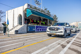 رزمایش طرح زمستانه پلیس - مشهد