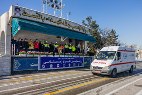 رزمایش طرح زمستانه پلیس - مشهد